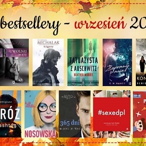 Bestsellery września 2018 w TaniaKsiazka.pl