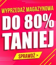 Wyprzedaż magazynowa - do 80% taniej w TaniaKsiazka.pl >>
